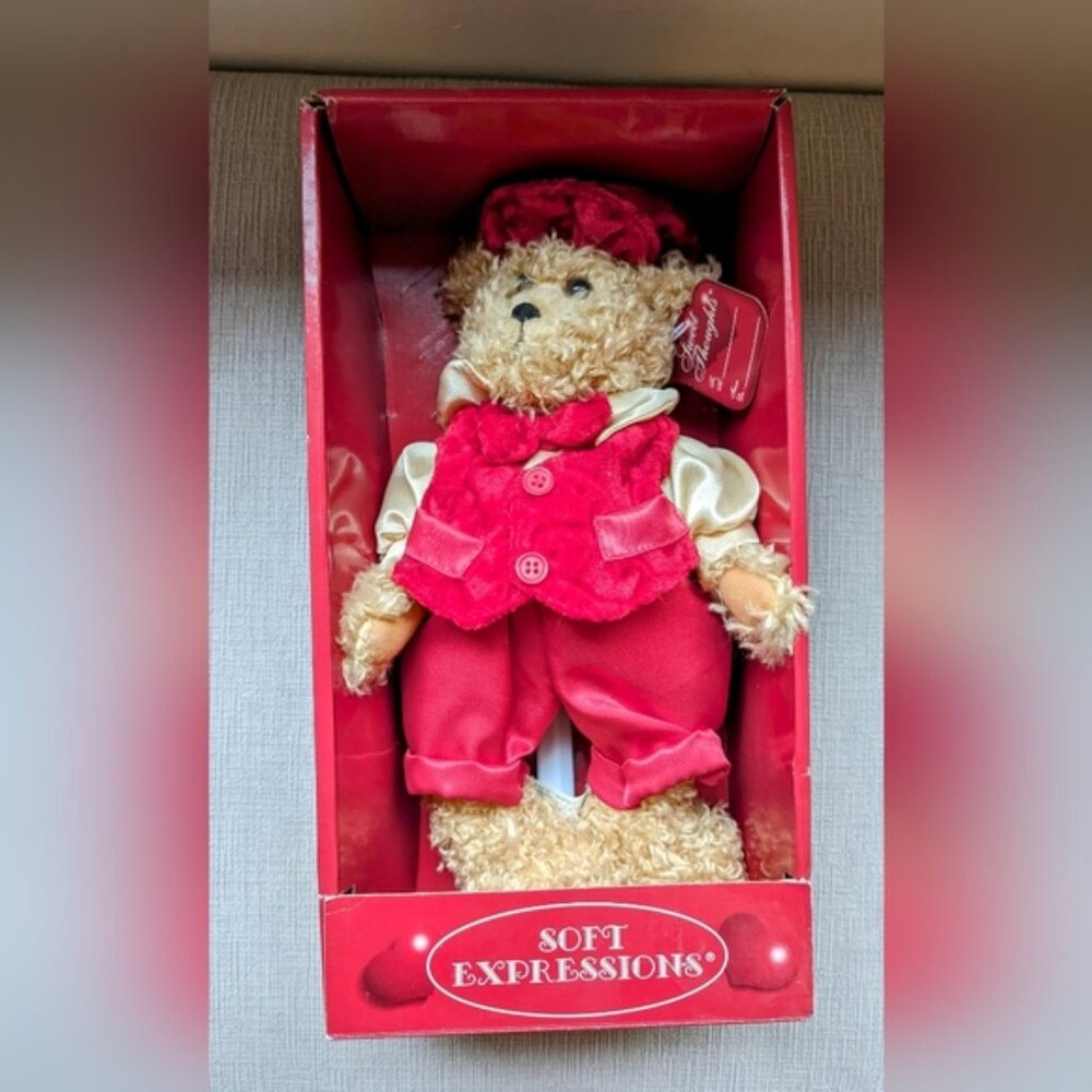 Brand New Soft Expressions Bear Doll